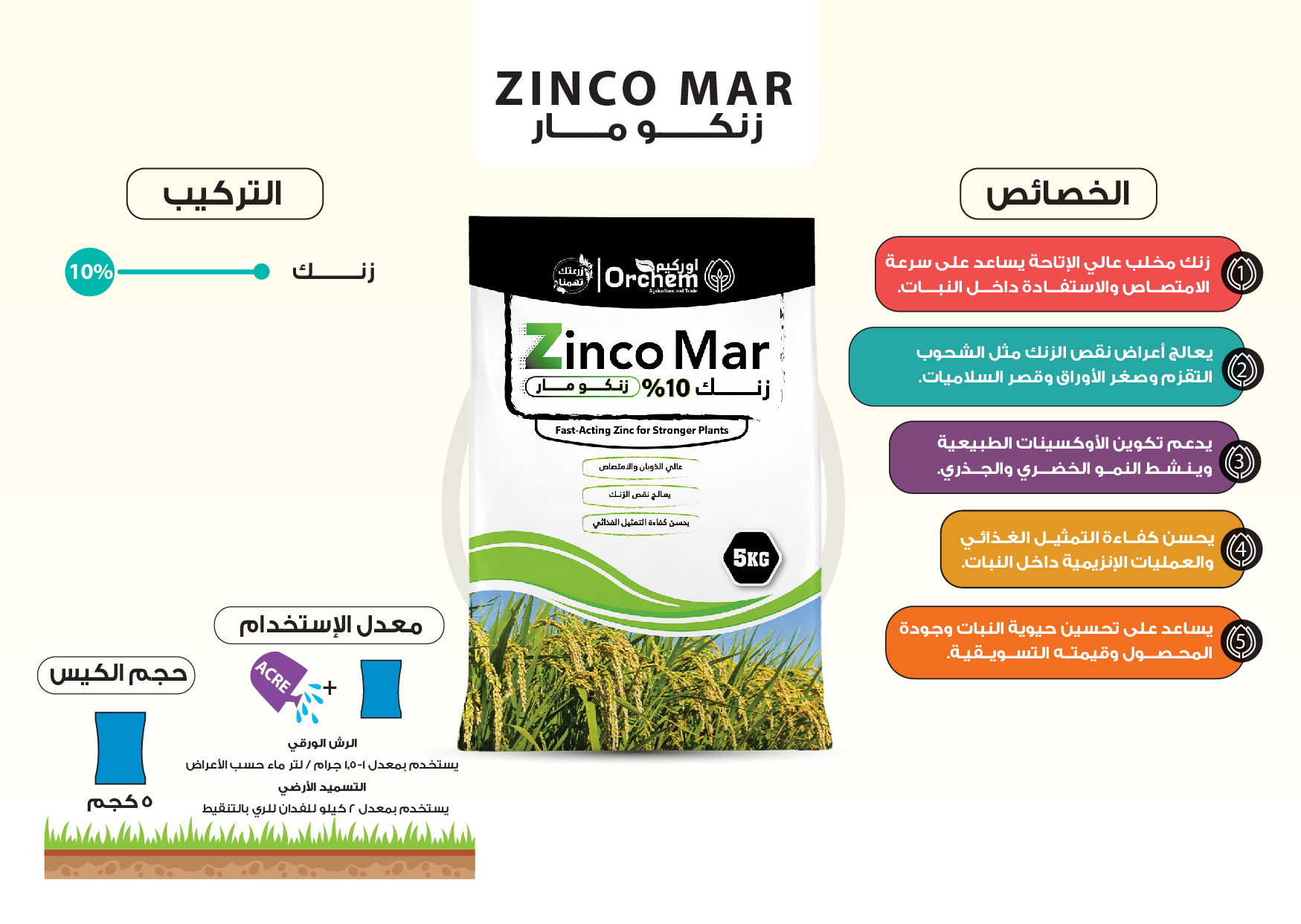 ZINCO MAR _ زنكو مار - 5 كجم - الصورة 2