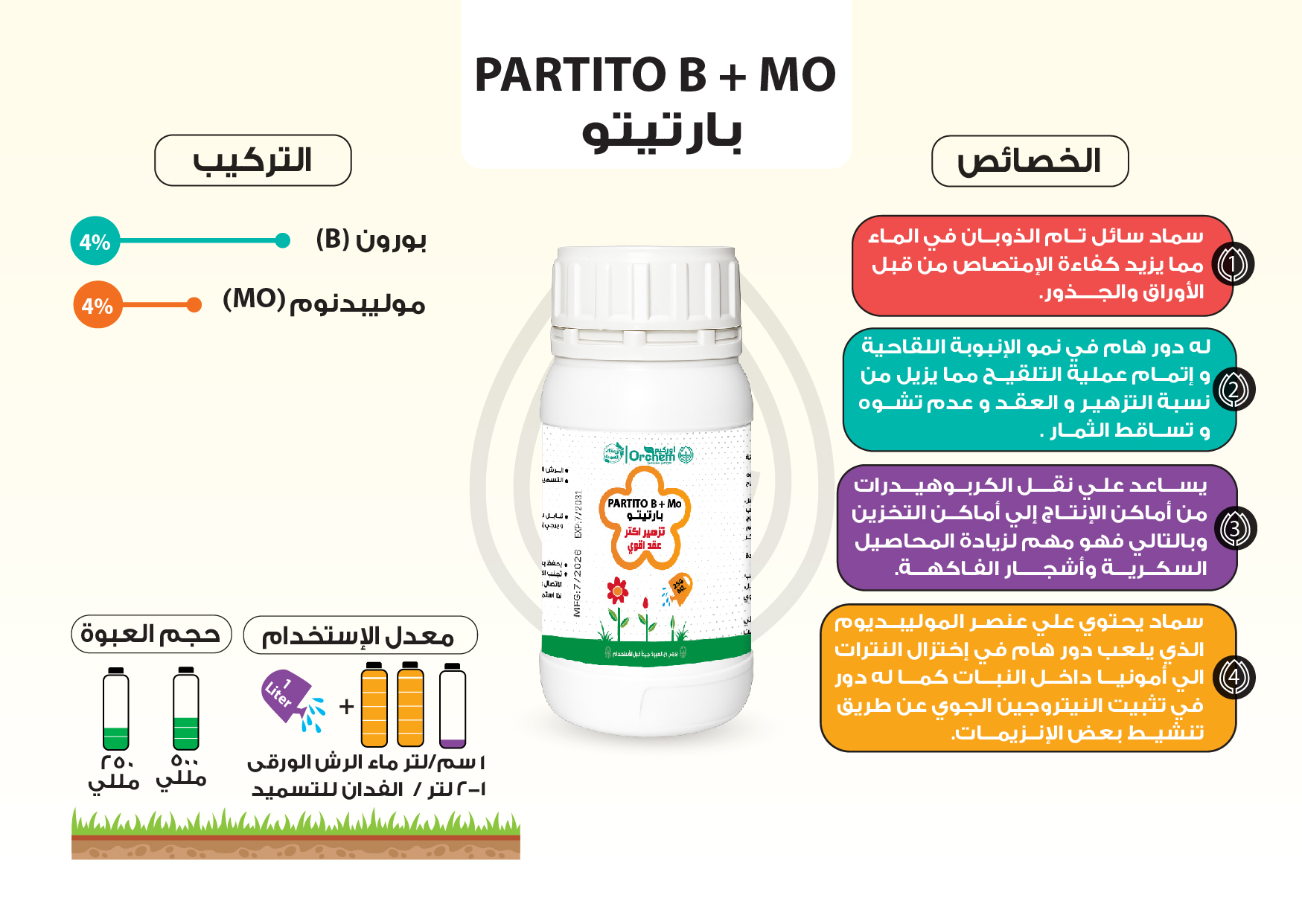 PARTITO B + MO (بارتيتو B + MO) - 250 ملل - الصورة 2